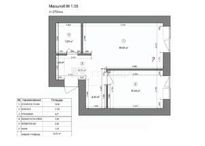 2-к квартира, вторичка, 44м2, 7/17 этаж