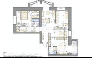 4-к квартира, вторичка, 114м2, 10/10 этаж