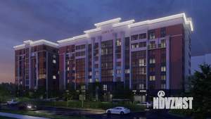 3-к квартира, строящийся дом, 76м2, 5/9 этаж