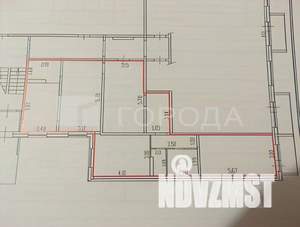 3-к квартира, вторичка, 95м2, 8/10 этаж