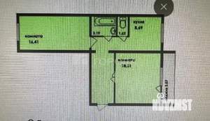 2-к квартира, вторичка, 55м2, 8/9 этаж