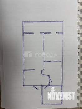 2-к квартира, вторичка, 58м2, 1/5 этаж