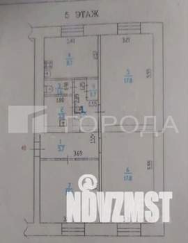 3-к квартира, вторичка, 73м2, 5/5 этаж