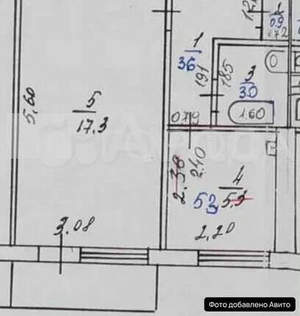 1-к квартира, вторичка, 30м2, 5/9 этаж