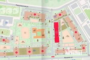 1-к квартира, вторичка, 35м2, 7/12 этаж