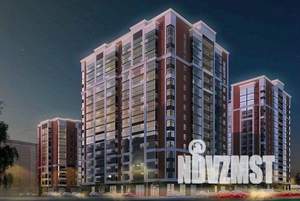 3-к квартира, строящийся дом, 61м2, 4/16 этаж