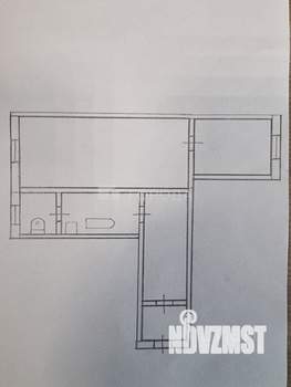 2-к квартира, вторичка, 36м2, 1/2 этаж