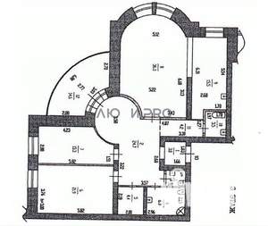 3-к квартира, вторичка, 151м2, 3/12 этаж