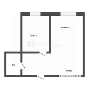 2-к квартира, вторичка, 37м2, 12/15 этаж