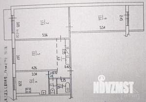3-к квартира, вторичка, 60м2, 2/9 этаж