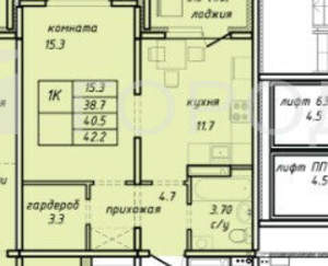 3-к квартира, вторичка, 65м2, 5/10 этаж