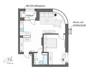 2-к квартира, вторичка, 49м2, 10/16 этаж