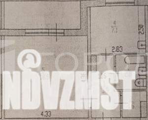 1-к квартира, вторичка, 34м2, 6/9 этаж