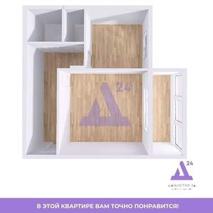 1-к квартира, вторичка, 40м2, 3/10 этаж