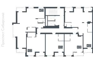 1-к квартира, строящийся дом, 50м2, 9/15 этаж