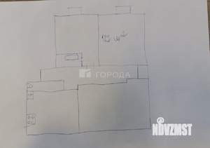 3-к квартира, вторичка, 72м2, 2/5 этаж