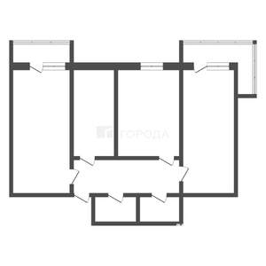 3-к квартира, вторичка, 80м2, 7/9 этаж