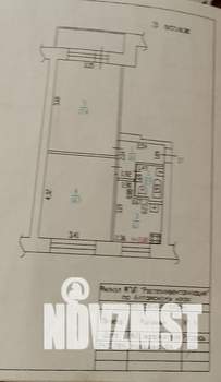 2-к квартира, вторичка, 45м2, 3/4 этаж