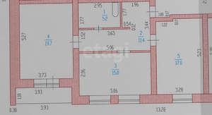 2-к квартира, вторичка, 68м2, 1/5 этаж
