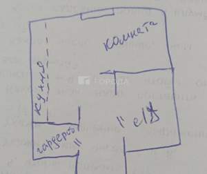 Студия квартира, вторичка, 18м2, 3/4 этаж