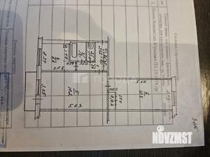 2-к квартира, вторичка, 44м2, 3/5 этаж