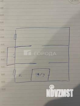 2-к квартира, вторичка, 45м2, 3/5 этаж