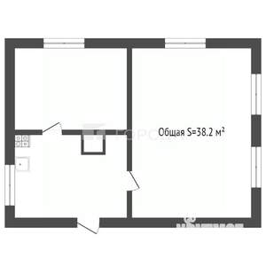 2-к квартира, вторичка, 38м2, 2/2 этаж