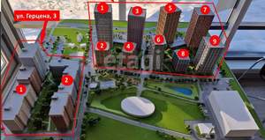 3-к квартира, вторичка, 55м2, 10/20 этаж