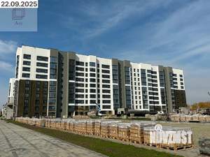 1-к квартира, строящийся дом, 37м2, 9/10 этаж