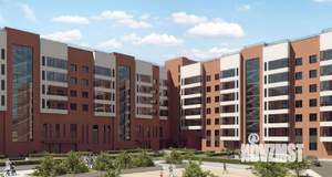 3-к квартира, строящийся дом, 66м2, 14/18 этаж