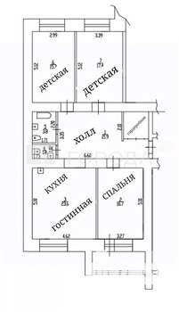 4-к квартира, вторичка, 101м2, 4/13 этаж