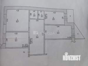 3-к квартира, вторичка, 87м2, 2/11 этаж
