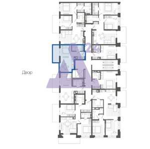 1-к квартира, вторичка, 29м2, 3/9 этаж