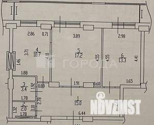 2-к квартира, вторичка, 71м2, 7/12 этаж
