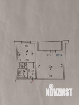 1-к квартира, вторичка, 34м2, 3/10 этаж