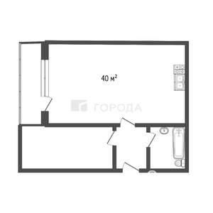 2-к квартира, вторичка, 38м2, 16/16 этаж