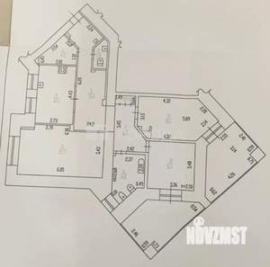 3-к квартира, вторичка, 99м2, 7/12 этаж