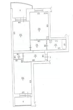 2-к квартира, вторичка, 70м2, 1/10 этаж
