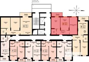 3-к квартира, вторичка, 80м2, 13/25 этаж