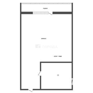 Студия квартира, вторичка, 26м2, 13/25 этаж