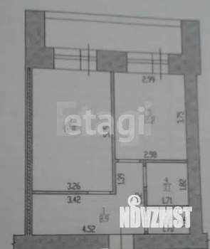 1-к квартира, вторичка, 44м2, 11/14 этаж