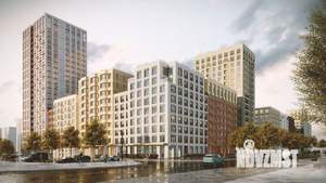 2-к квартира, строящийся дом, 74м2, 1/6 этаж