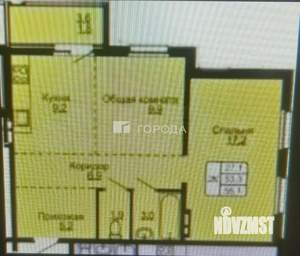 2-к квартира, вторичка, 48м2, 4/5 этаж