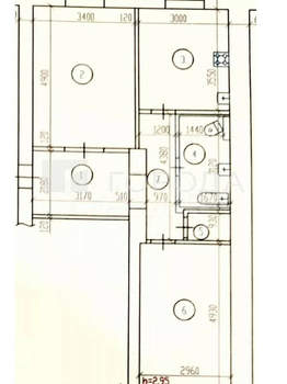 2-к квартира, вторичка, 60м2, 3/4 этаж