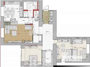 3-к квартира, вторичка, 118м2, 7/14 этаж