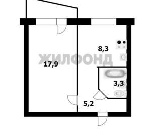 1-к квартира, вторичка, 35м2, 2/10 этаж