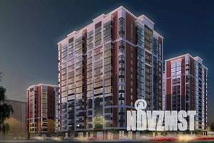 3-к квартира, строящийся дом, 61м2, 10/16 этаж