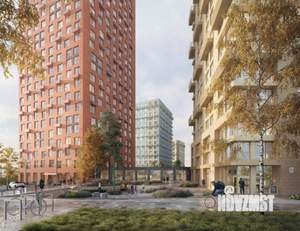 2-к квартира, строящийся дом, 49м2, 12/23 этаж