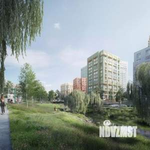 2-к квартира, строящийся дом, 49м2, 9/23 этаж