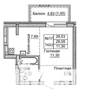 Фото квартиры на продажу (1)